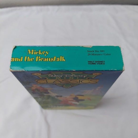 Walt Disney Mini Classics Mickey and the Beanstalk VHS 1991 MC2 - Picture 5 of 6